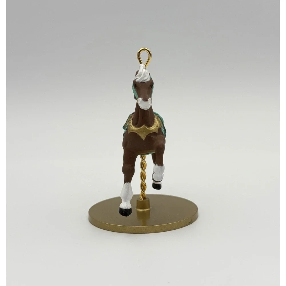 1989 Hallmark Keepsake Ornament Christmas Carousel Horse Star XPR9720 Vintage
